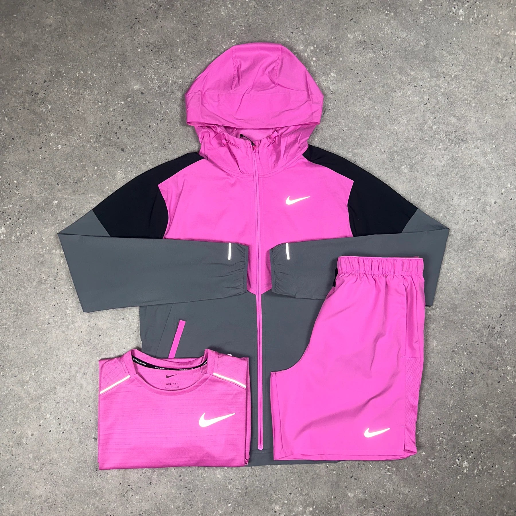 NIKE MILLER SET - 3 PIECE ROSA